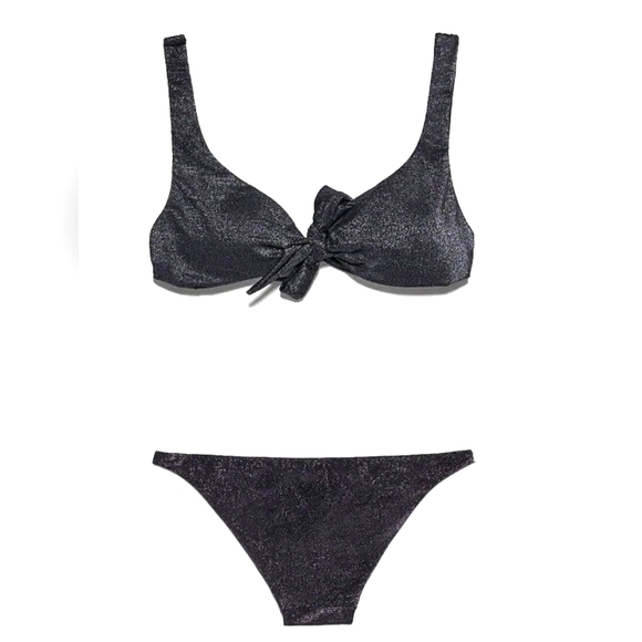 AmicaBling two piece black bikini - Picture 1 of 6